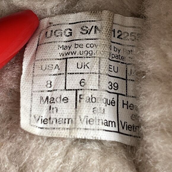 UGG Disquette Platform Clog Slipper for Women US 8 Chestnut - Picture 7 of 7